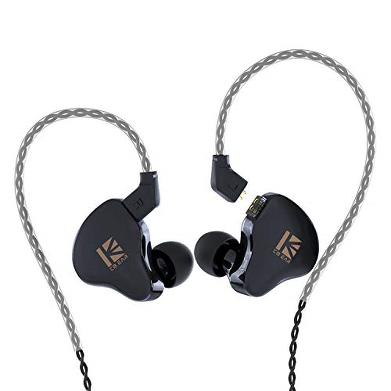 KBEAR KS1 Earphones Super Bass Boost in Ear Monitor Wired Earbuds Crystal Sou...